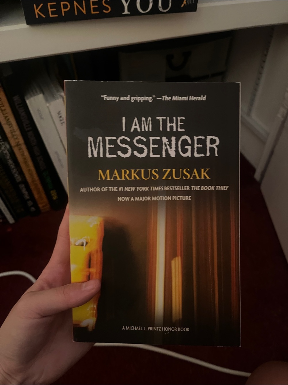 I Am The Messenger by Markus Zusak - Black & Brown Paperback